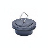 Manure Drain Plug Tapered Wastewater Plug with Stainless Steel Handle Heavy-Duty