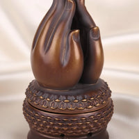 Handmade Buddha Hand Incense Burner Handmade Home Decor Easy to Clean for Meditation
