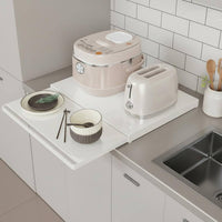 Pull-out Countertop Shelf Space Saving Retractable Counter Shelf Heavy Duty