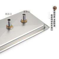 High-Pressure Cup Washer for Sink, Embedded Countertop, Automatic, for Milk Tea Shops, Desktop Press, Commercial