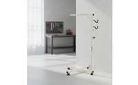 Adjustable Height Bike Rack with Hook Space-Saving Bike Stand with Hooks Non-Slip Cycle Parking Stand Heavy Duty for Cyclists, Apartment Dwellers, Indoor, Garage