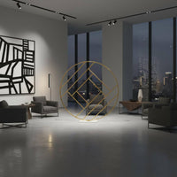 Round Metal Backdrop Frame Multi-Purpose Floor Standing Backdrop Stand Sturdy