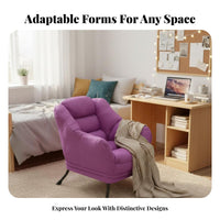 Plush Cartoon supportrest Chair snug Indoor Seating dense Foam padding