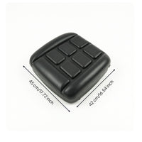 Forklift Seat Cushion Padded Replacement Seat Cushion Contoured for Warehouse Workers, Forklifts