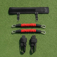 Jump Coach with Resistance Bands Adjustable Rebound Coach with Leg Straps Jump Resistance Bands Elastic for Athletes