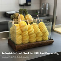 Professional Pineapple Peeling Machine Sturdy Duty Professional Pineapple Peeling Tool Fruit Processing Tool Long-Lasting