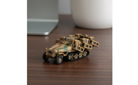 1/144 Scale Tank Miniature Ready to Display German Armored Behemoth Model Tank Model Historically Accurate Collectible for History