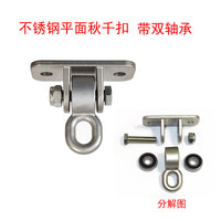 Stainless Steel Swing Hook with Eye Bolt for Outdoor and Indoor Use