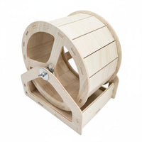 Hamster Running Wheel with Stand Exercise Wheel with Stand for Habitats, Cages