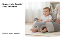 Learn-to-Sit Assistant Supportive Backrest Baby Seat Posture Training