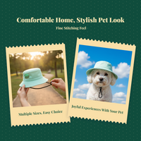 Pet Hat Adjustable buckle, lightweight Fits small dogs, cats
