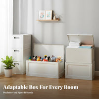 foldable Framed Organizer Foldable Clothing Container for Dorm Room, Families
