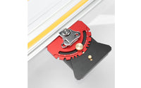 Track Saw Angle Fence Aluminum Alloy Carpentry Tool CNC Machined for Woodworkers