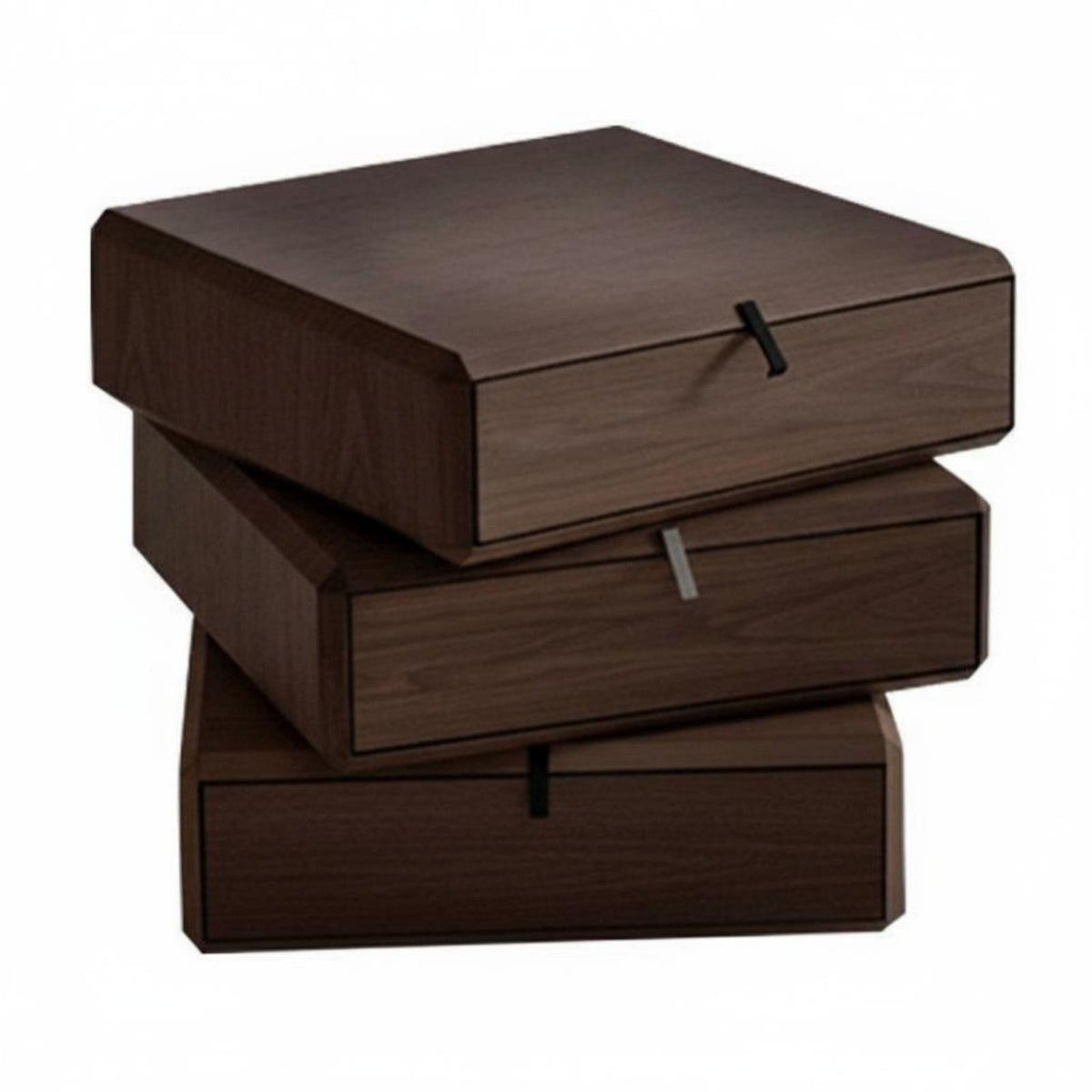 3-Tier Rotating Side Table Minimalist Design Multi-Tier Organizer Space-Saving Sturdy Construction for Homeowners, Parents
