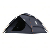 Double Layer Dome Tent Top Cover Double-Layer Tent Black Base Trim