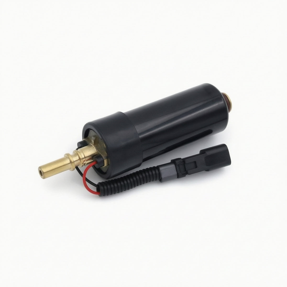 Inline Fuel Pump Cylindrical Fuel Pump with Wiring Harness Replacement for Mechanics