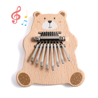 5-Tone Wooden Elephant Xylophone for Kids