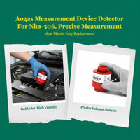 Exhaust Gas Analyzer, Automotive Emission Testing, instant Data Display, CO gas Gas Measurement, Multi-Function Diagnostic Tool