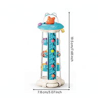 Activity Center with Internal Track Travel-Friendly Toddler Activity Tracker Toy Portable Compact for Toddlers, Home