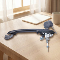Exterior Car Door Pull Handle Assembly Molded Door Handle with Key Cylinder Easy Installation Hardware Reliable for DIYers