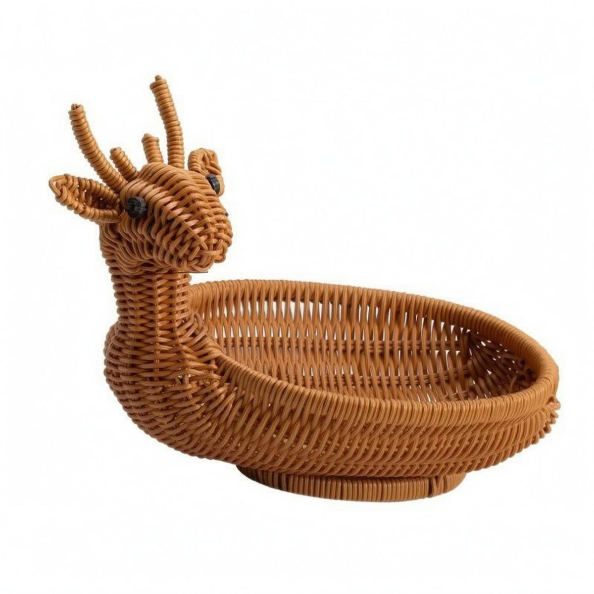 Deer Shaped Basket Decorative Deer Basket Rustic Charm