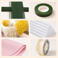 Handmade Chenille Stems Bulk 1000pcs Extra Dense Kindergarten Kids DIY Craft Material Colorful Super Dense Pipe Cleaners Macaron Rainbow Colors for Bouquets