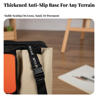 Foldable Lightweight Sketching Stool Compact Folding Stool with Backrest Lightweight Travel Chair for Artists, Fishermen, Fishers, Picnic, Beach, Hiking
