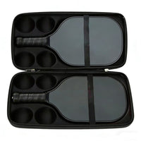 EVA Pickleball Paddle Protective Case Square Large Capacity Storage Bag