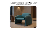 Curved Sectional Sofa and Table Group Light Luxury Multi-Piece Seating Arrangement Adaptable Configuration for Business Owners