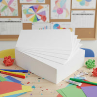 A4 Blow Molding Cardboard Art Ink Printmaking Tool Kit for Kids DIY Engraving Complete Material Pack 4mm High-Density Thickened Colored Foam Board for Primary School Students
