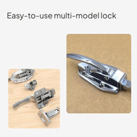 Commercial Oven Door Lock Freezer Handle Zinc Alloy Latch