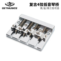 跨境爆款 4 弦低音贝司琴桥 82.3x63.5MM 琴弦底部通弦间距19MM