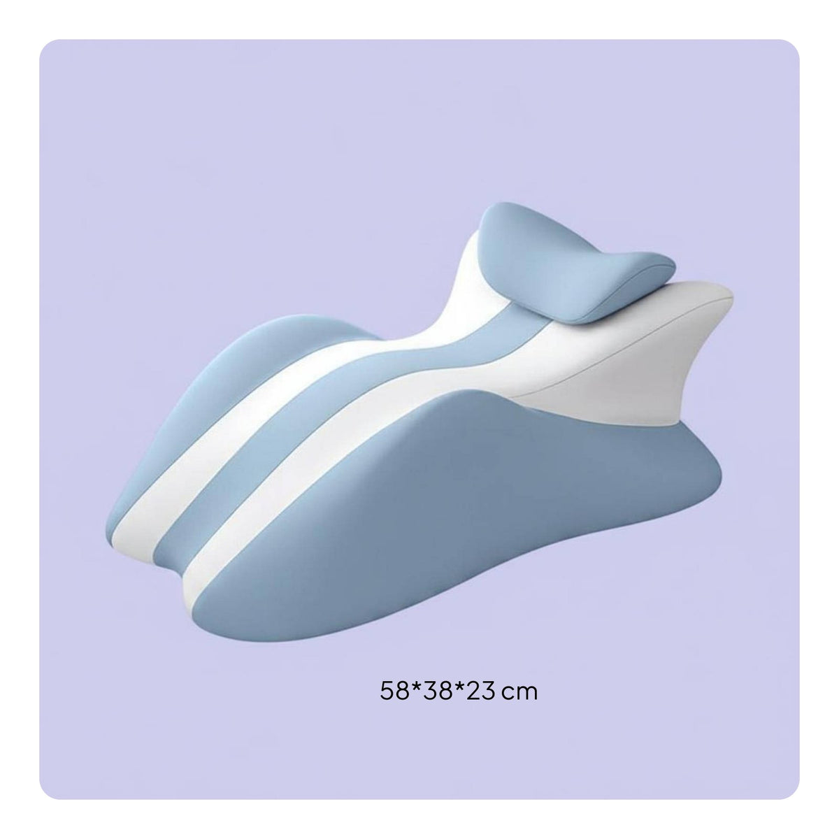 Memory Foam Reading Cushion Slow Rebound Ergonomic Memory Foam Pillow Soft