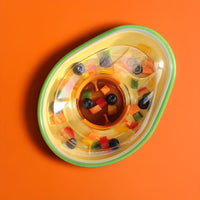 Training Pet Supplies New Amazon Spinning Bowl Feeding Puzzle Dog Toy, Avocado Shape, Anti-Spill