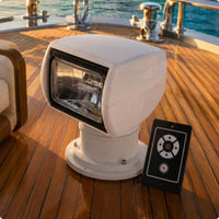 Marine Searchlight Compact Housing 12V Boat Search Light Extended-Range Light
