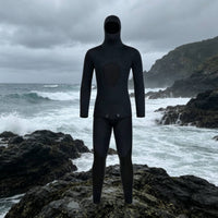 Two-Piece Wetsuit Cold Protection Thermal Diving Suit Adaptable Fit Surfing Suit for Surfers