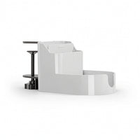 Desk-Side Organizer with Cup Holder Compact Clamp-on Desk Organizer Long-Lasting