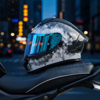 Twin Visor | Aerodynamic, Helmet with Headset, for Daily Commute