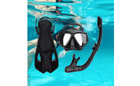 Full Dry Snorkel Set Anti-Choke Water Sports Gear Crystal Clear View