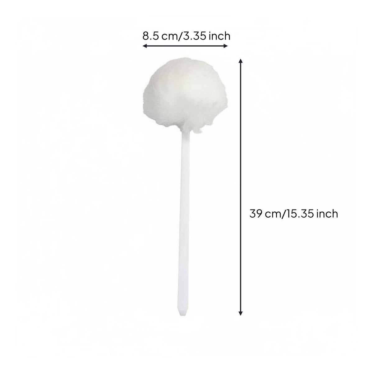 Soft Toilet Brush Easy to Drain Moisture Water Toilet Brush for Hotel, Bathroom