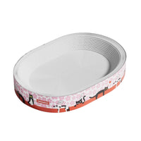 Oval Cat Scratcher Lounge Thick Pet Supply Ready to Use for Kittens