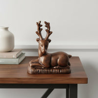 Cast Iron Deer Door Stop Anti-Slip Home Decor Charming for Entryway, Bedroom