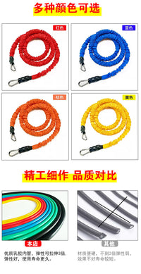 游泳阻力带固定绑带乳胶管弹力绳游泳训练器套装训练器厂家