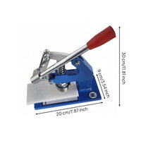 Hand Press Sample Cut tool Easy Manual Textile Sample Cut tool High Efficiency Testing Equipment for Professionals, Quality Control