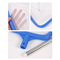 Swimming Pool Leaf Skimmer Rust Resistant Pool Skimmer Net Large Capacity Outdoor Maintenance for Pond