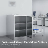 Single-Door Locker Lockable Single Door Locker Rust-Proof for School, Homeowners