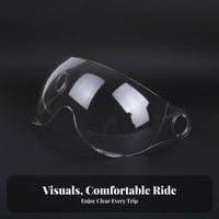 Anti-Fog Motorcycle Helmet Lens Sun Protection Motorcycle Helmet Face Visor Windproof Protected