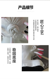 室内家居花瓣女孩摆件北欧人物雕塑摆件人物浮雕树脂摆件装饰品