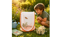 Foldable Zippered Opening Butterfly Habitat Tent Round