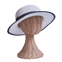 New Creative Rattan Hat Display Stand Mannequin Head for Hats, Glasses, Scarves